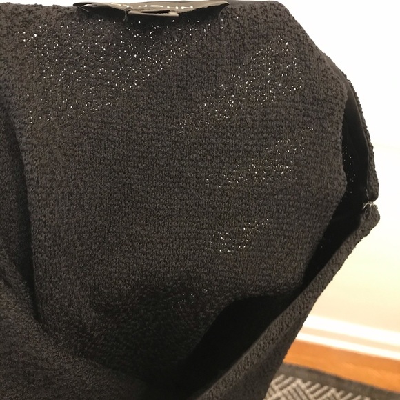 St. John Black Knit Pencil Skirt 2 - Picture 6 of 10